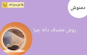 روش مصرف دانه چیا